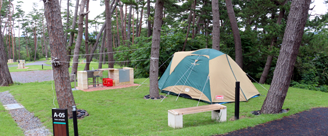 碁石海岸キャンプ場（外観）